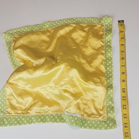 Carter's Frog Rattle I love hugs yellow green - Picture 6 of 7